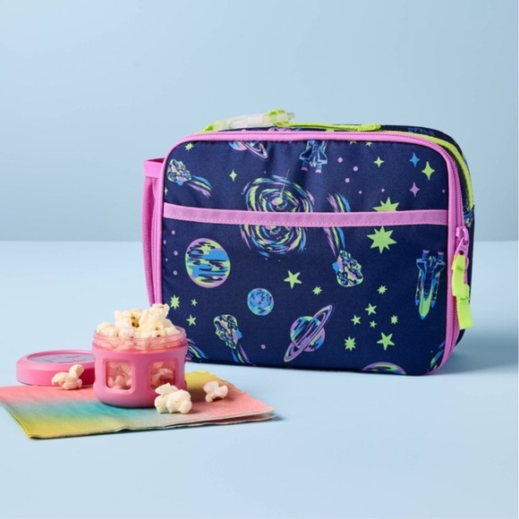Kids' Classic lunch Bag Space Blue - Cat & Jack - Picture 3 of 4